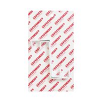 АЛЛЮР КДН-2 (20х40) белый 2 шт. Крючок на дверь навесной (100) (30)