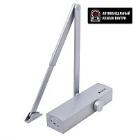 БУЛАТ Доводчик дверной PROFI (ПРОФИ) ДД 812/5 С-S (25-120 кг) серебро (10) БУЛАТ Доводчик дверной PROFI (ПРОФИ) ДД 812/5 С-S (25-120 кг) серебро (10)