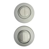 Сантехническая завертка к ручкам АЛЛЮР АРТ BK-R1 W/CP (31112)  белый /хром (100,10) 