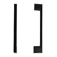 StahlBuro A302-128 2шт., BL матовый черный. Ручка-скоба мебельная (15, 150) StahlBuro A302-128 2шт., BL матовый черный. Ручка-скоба мебельная (15, 150)