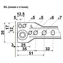 StahlBuro направляющие роликовые (2шт.) 300/0,8 мм белый (25)