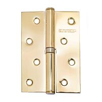 АЛЛЮР 2043 (100х70) L1-LH-1BB-BP БЛИСТЕР Л латунь Петля дверная 2 шт (50,25)