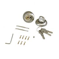 Сантехническая завертка с ключом RENZ BK-K 08 SN/NP никель матовый/никель блестящий (50,10)