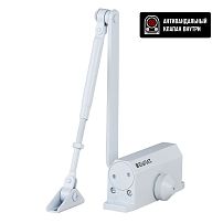 БУЛАТ Доводчик дверной ARCTIC (АРКТИК) ДД 501/3 A-W (25-85 кг) белый, морозостойкий (10) БУЛАТ Доводчик дверной ARCTIC (АРКТИК) ДД 501/3 A-W (25-85 кг) белый, морозостойкий (10)