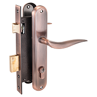 АЛЛЮР 0205 AC ст.медь Замок врезной с/руч (10) АЛЛЮР 0205 AC ст.медь Замок врезной с/руч (10)