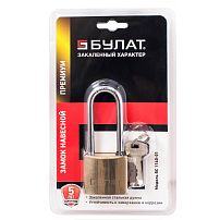БУЛАТ ВС 1140-01 латунный 5кл. d=6,5мм Замок навесной (48,6) БУЛАТ ВС 1140-01 латунный 5кл. d=6,5мм Замок навесной (48,6)