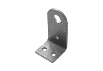 Домарт Проушина усиленная угловая 40*85*40  (толщ. 5мм) б/п d 15мм (50) 