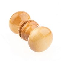 Й-Ола круглая Карельская береза Ручка-кнопка (24)