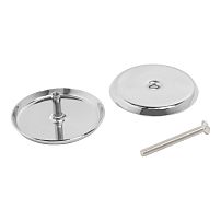 Накладка "глухая" АЛЛЮР 027O-50 CP хром для финских дверей (200,20)