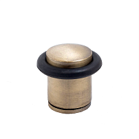 СТАНДАРТ 588А-2 AB ст.бронза ЕВРОПАКЕТ ограничитель дверной цилиндр (200,50)