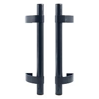 БУЛАТ РС-02.400.7016 антрацит, регулируемая, ручка скоба для алюм. и ПВХ дверей,(АРД-02)(16)