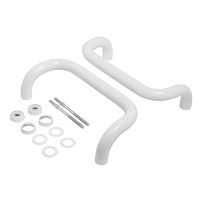 ЛДМ... FURAL 300 мм белая (алюм.) Ручка-скоба(01.300.30 RAL 9016) (5) ЛДМ... FURAL 300 мм белая (алюм.) Ручка-скоба(01.300.30 RAL 9016) (5)