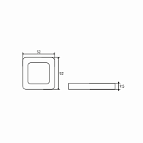 Накладка для ц/м АЛЛЮР АРТ ET-S1 BT/CP(42142) черн.титан/хром (100,10) Накладка для ц/м АЛЛЮР АРТ ET-S1 BT/CP(42142) черн.титан/хром (100,10)