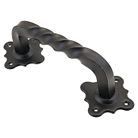 Домарт мод.6 (200мм) черная Ручка-скоба декоративная (10) Домарт мод.6 (200мм) черная Ручка-скоба декоративная (10)