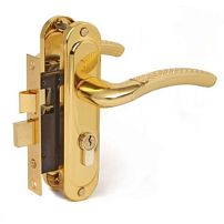 AVERS 0827/60-G золото м/о 50 Замок врезной с/руч (24) AVERS 0827/60-G золото м/о 50 Замок врезной с/руч (24)