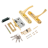 СТАНДАРТ 103/50B вертушка GP латунь Замок врезной с/руч (30) СТАНДАРТ 103/50B вертушка GP латунь Замок врезной с/руч (30)