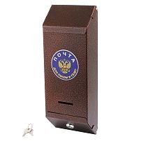 Ящик почтовый "Столбик с замком" (медь) (20) Ящик почтовый "Столбик с замком" (медь) (20)