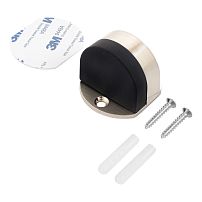 СТАНДАРТ 611+3М SN мат.никель СКОТЧ ограничитель дверной ЕВРОПАКЕТ (160,40) СТАНДАРТ 611+3М SN мат.никель СКОТЧ ограничитель дверной ЕВРОПАКЕТ (160,40)