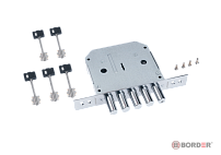 Рязань ЗВ 8-6ЛК 5/15 левый 5/102 б/о 72224 BORDER Замок врезной тяж  (6)
