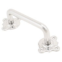 Домарт Ручка-скоба декоративная 180 мм хром (10) Домарт Ручка-скоба декоративная 180 мм хром (10)