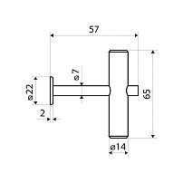 АЛЛЮР ВС-214КА (РУ)  d=7мм одна секретность (без паспорта) Замок навесной (40)