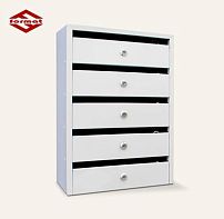 Ящик почтовый Оптима -5 (5-секционный) Ящик почтовый Оптима -5 (5-секционный)