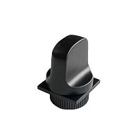 Сантехническая завертка к ручкам PUERTO BK AL 11 zero (зеро)  B черный (5) 