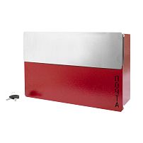 Ящик почтовый АЛЛЮР №5010 шагрень красный (6) Ящик почтовый АЛЛЮР №5010 шагрень красный (6)