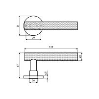 ALLUR ART COLLECTION "ESTETA" MAB (5330) мат.бронза Комплект ручек (20) ALLUR ART COLLECTION "ESTETA" MAB (5330) мат.бронза Комплект ручек (20)
