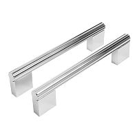 StahlBuro AP2313-128 2шт., CP хром. Ручка-скоба мебельная (15, 150) StahlBuro AP2313-128 2шт., CP хром. Ручка-скоба мебельная (15, 150)