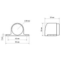 СТАНДАРТ 926 BL пушка матовый черный магнитный ограничитель ЕВРОПАКЕТ (280,35) (180,30) СТАНДАРТ 926 BL пушка матовый черный магнитный ограничитель ЕВРОПАКЕТ (280,35) (180,30)