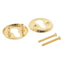 Накладка для ц/м АЛЛЮР 016PZ-50 PB золото для финских дверей (200,20)