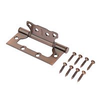 СТАНДАРТ 100х75х2,5мм 2BB AC ст.медь Петля накладная без врезки 1 шт (100,20) СТАНДАРТ 100х75х2,5мм 2BB AC ст.медь Петля накладная без врезки 1 шт (100,20)