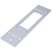 БУЛАТ Монтажная пластина МП-01(135х25х44) серебро для доводчика ДД812/5, ДД802/5 (100) БУЛАТ Монтажная пластина МП-01(135х25х44) серебро для доводчика ДД812/5, ДД802/5 (100)