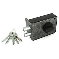 Д-град Зенит ЗН1-3-1 Серебро Замок накладной (16) Д-град Зенит ЗН1-3-1 Серебро Замок накладной (16)