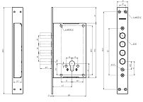 Гардиан 102.02Т б/о без/накл Замок врезной б/руч (10) Гардиан 102.02Т б/о без/накл Замок врезной б/руч (10)