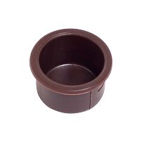 РФ Заглушка-стаканчик Ф 20 коричневая (4000,100!!!) 