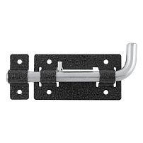 Засов Киров Секрет ЗД-03 антик серебро круглый Г-образный (20)