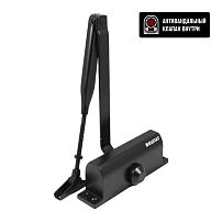 БУЛАТ Доводчик дверной ULTIMATE (УЛЬТИМЕЙТ) ДД-100 A-B (40-120 кг) черный, морозостойкий(10) БУЛАТ Доводчик дверной ULTIMATE (УЛЬТИМЕЙТ) ДД-100 A-B (40-120 кг) черный, морозостойкий(10)