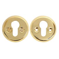 Накладка для ц/м АЛЛЮР 016PZ-55 PB золото для финских дверей (200,20)