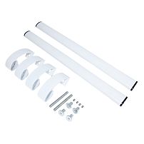 БУЛАТ РС-03.500.9016 белый, регулируемая, ручка скоба для аллюм. и ПВХ дверей,(АРД-03)(16)