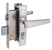 Д-град Зенит ЗВ4-3.01 хром м/о 55 Замок врезной с/руч (15) Д-град Зенит ЗВ4-3.01 хром м/о 55 Замок врезной с/руч (15)