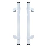 БУЛАТ РС-03.500.9016 белый, регулируемая, ручка скоба для аллюм. и ПВХ дверей,(АРД-03)(16)