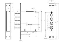 Гардиан 100.01Т  4кл б/о без/накл Замок врезной б/руч (13) Гардиан 100.01Т  4кл б/о без/накл Замок врезной б/руч (13)