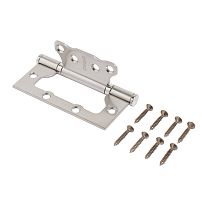 СТАНДАРТ 100х75х2,5мм 2BB SN мат.никель Петля накладная без врезки 1 шт (100,20) СТАНДАРТ 100х75х2,5мм 2BB SN мат.никель Петля накладная без врезки 1 шт (100,20)