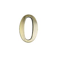 Цифра дверная АЛЛЮР "0" на клеевой основе бронза (600,20) Цифра дверная АЛЛЮР "0" на клеевой основе бронза (600,20)