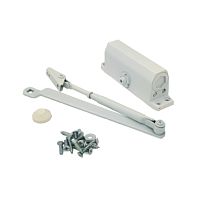 NOTEDO Доводчик дверной  DC-080 WHITE до 120 кг белый (10)