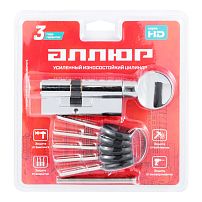 АЛЛЮР HD FG 70-5К CP[25x10x35G](30x40G) хром перф.кл/верт БЛИСТЕР Цилиндровый механизм (60,50,10)