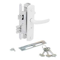 AVERS ЗВ9-4-1-4 белый Замок врезной с/руч (10)