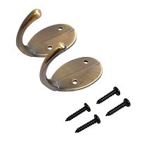 СТАНДАРТ 1089 AB ст. бронза ЕВРОПАКЕТ 2шт. крючок-вешалка (600,50) (360,60) СТАНДАРТ 1089 AB ст. бронза ЕВРОПАКЕТ 2шт. крючок-вешалка (600,50) (360,60)